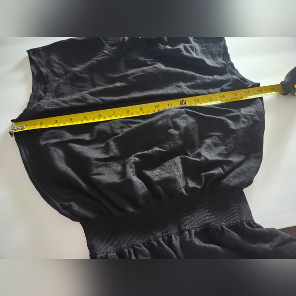 Theory Black Sleeveless Romper Sz.M - Picture 6 of 9